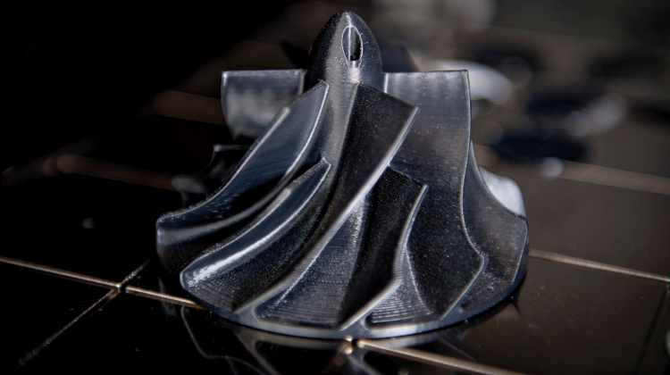3D-printeren tillader produktion af komplicerede geometriske strukturer