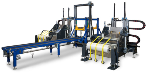 RoRo StretchPack® pakkemaskiner til indpakning af f.eks. byggematerialer